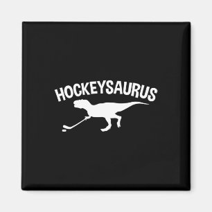 Aimant Dinosaure Hockeysaurus Dinosaure de hockey amusant