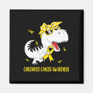Aimant Dinosaure Sensibilisation au cancer chez l'enfant
