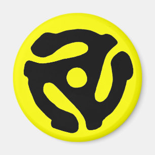 Aimant d'insertion d'enregistrement à 45 tr/min