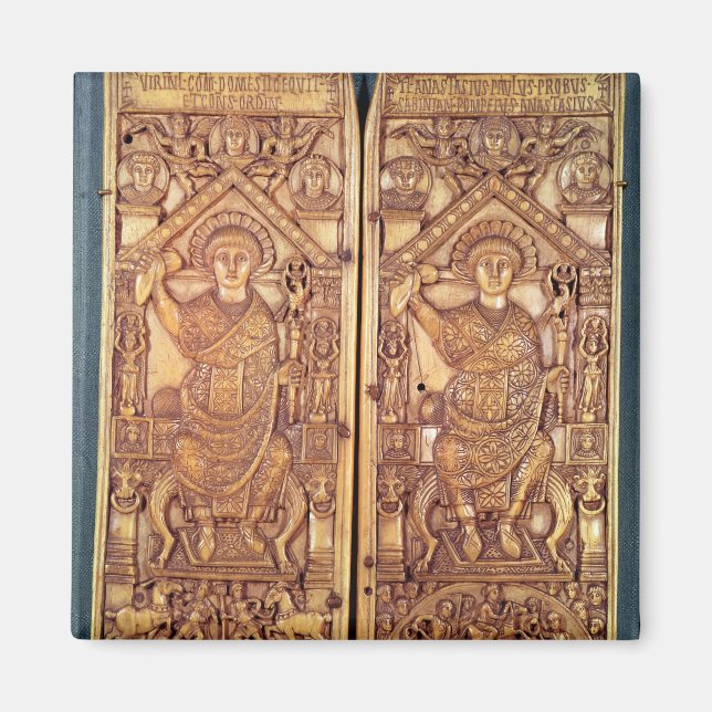 Aimant Diptyque consulaire Anastasius sculpté (Devant)