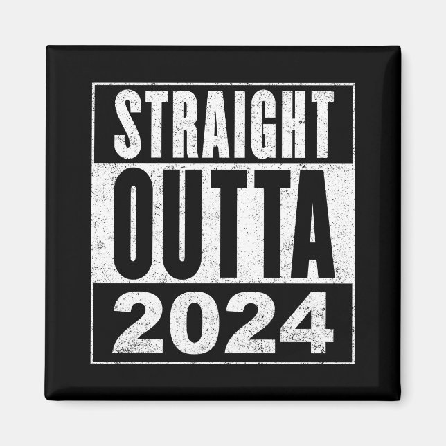 Aimant Direct Outta 2024 (Devant)