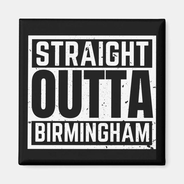 Aimant Direct Outta Birmingham (Devant)