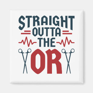 Aimant Directement en dehors de l'OR Chirurgien Chirurgie