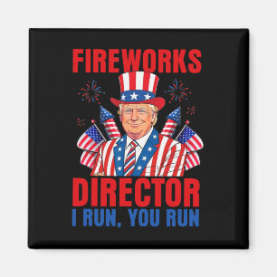 Aimant Directeur de Feu d'Artifice Je cours vous courez D