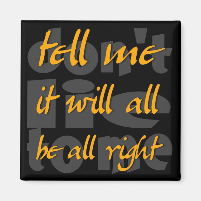 Aimant dis-moi (Devant)