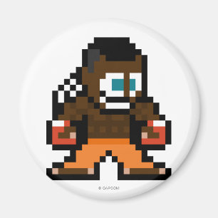 Aimant disc-jockey à 8 bits