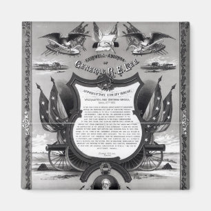 Aimant Discours d'adieu du général Robert E. Lee