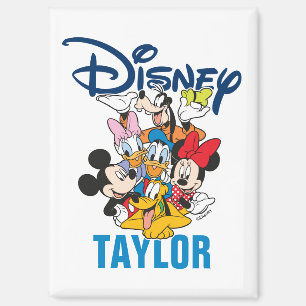 Aimant Disney   Mickey & Friends - Vacances en famille