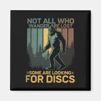 Aimant Disque de golf Sasquatch Bigfoot amateur de disque