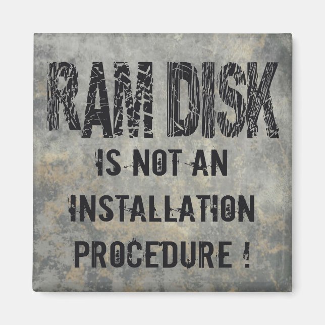 Aimant Disque Ram (Devant)