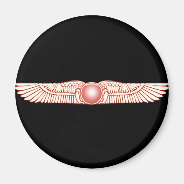 Aimant Disque Soleil Arrière Sumérien Anunnaki (Devant)