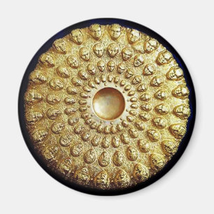 AIMANT DISQUE THRACIEN D'OR