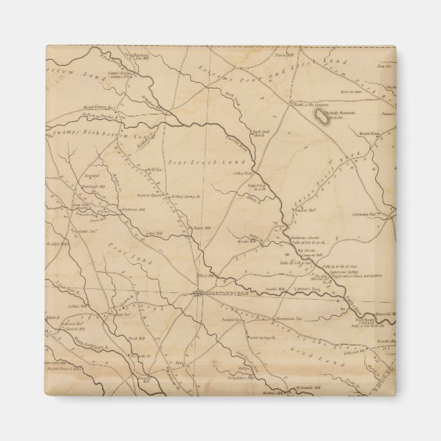 Aimant District de Spartanburgh, Caroline du Sud (Devant)