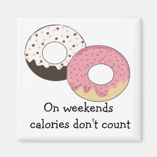 Aimant Dit Donut Amusant