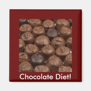 Aimant Dites-le avec du chocolat !