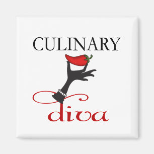 Aimant Diva culinaire