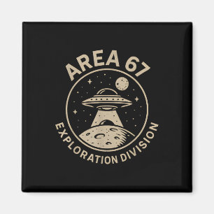 Aimant Division d'exploration de la zone 67 Drôle de mème