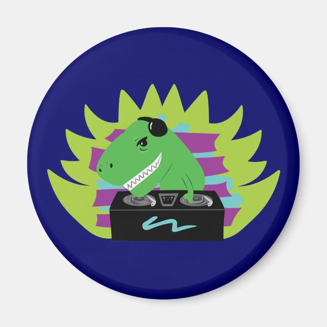 Aimant Dj-asaurus Rex (Devant)