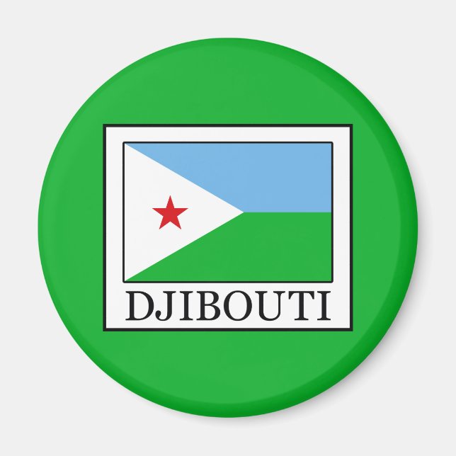 Aimant Djibouti (Devant)