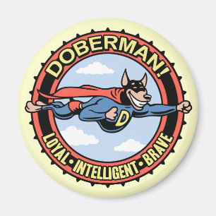 Aimant Dobermann !