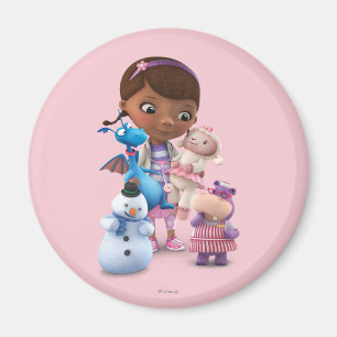 Aimant Doc McStuffins et ses amis animaux