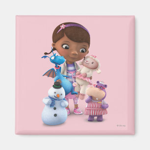 Aimant Doc McStuffins et ses amis animaux