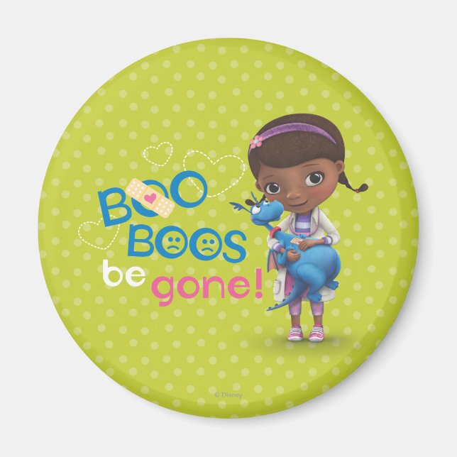 Aimant Doc McStuffins et Stuffy - Boo Boos Be Gone (Devant)