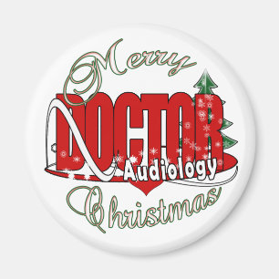 Aimant DOCTEUR de NOËL d'AUDIOLOGISTE d'AUDIOLOGIE
