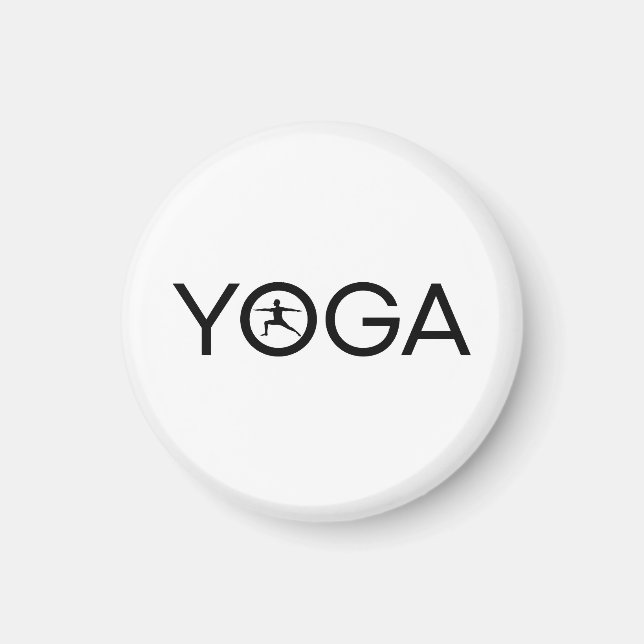 Aimant Document de yoga (Devant)