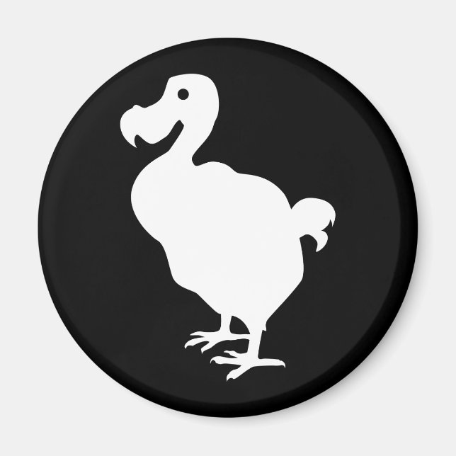 Aimant Dodo Silhouette (Devant)