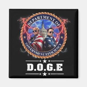 Aimant Doge Ministère De L'Efficacité Gouvernementale Tru
