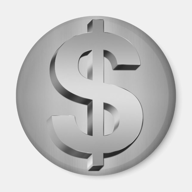 Aimant dollar (Devant)