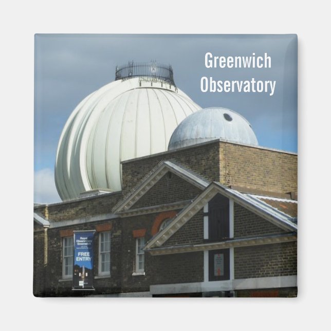 Aimant Dôme - Observatoire de Greenwich (Devant)