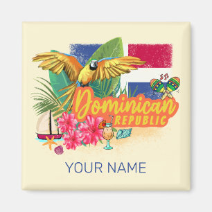 Aimant Dominican Republic Caribbean Island