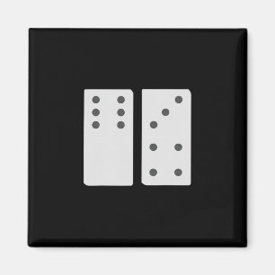 Aimant Domino 67 Groupe de Correspondance Drôle 6 Et 7 Nu