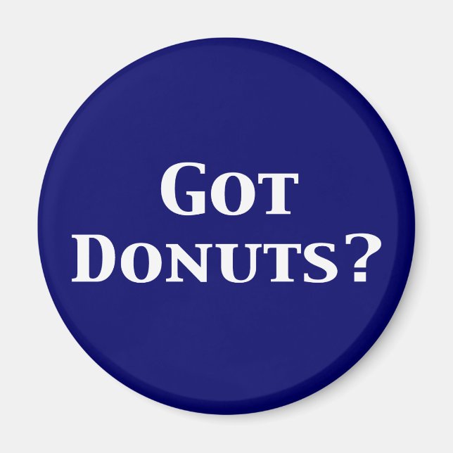 Aimant Don de donuts (Devant)