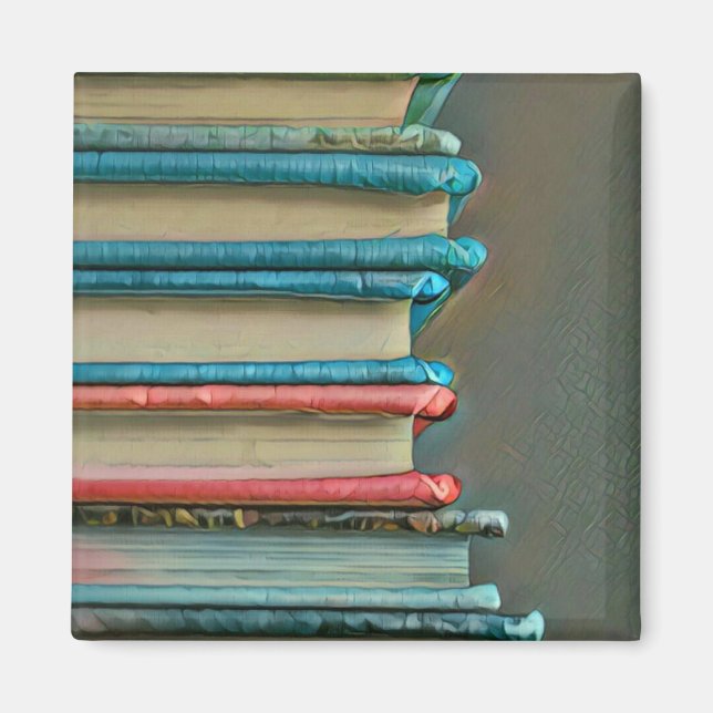 Aimant Don pour amoureux du livre (Devant)