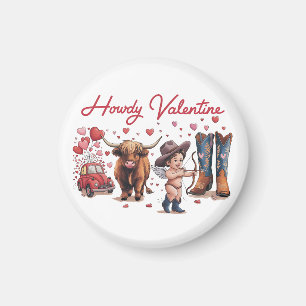 Aimant Don Valentine Howdy Valentine