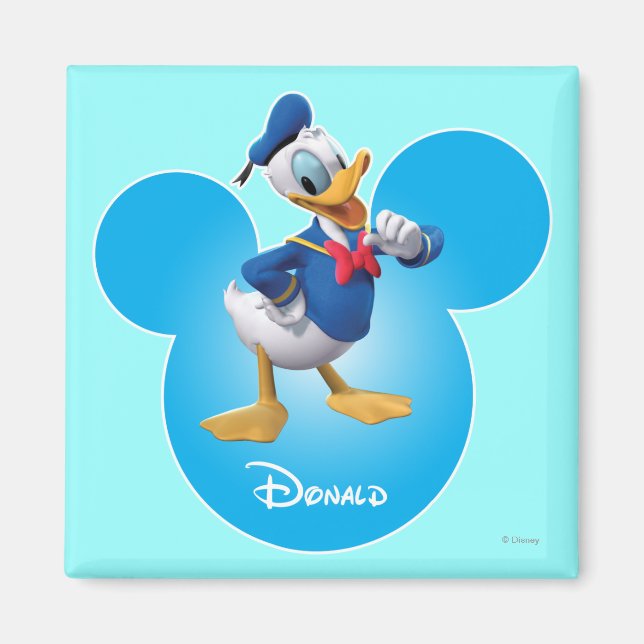 Aimant Donald Duck (Devant)