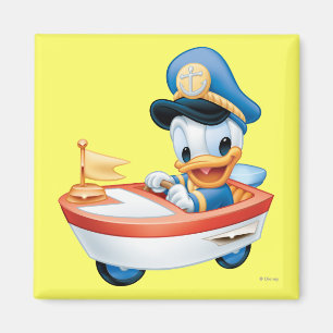 Aimant Donald Duck Bébé Bateau