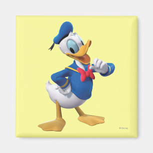 Aimant Donald Duck   Bras levé