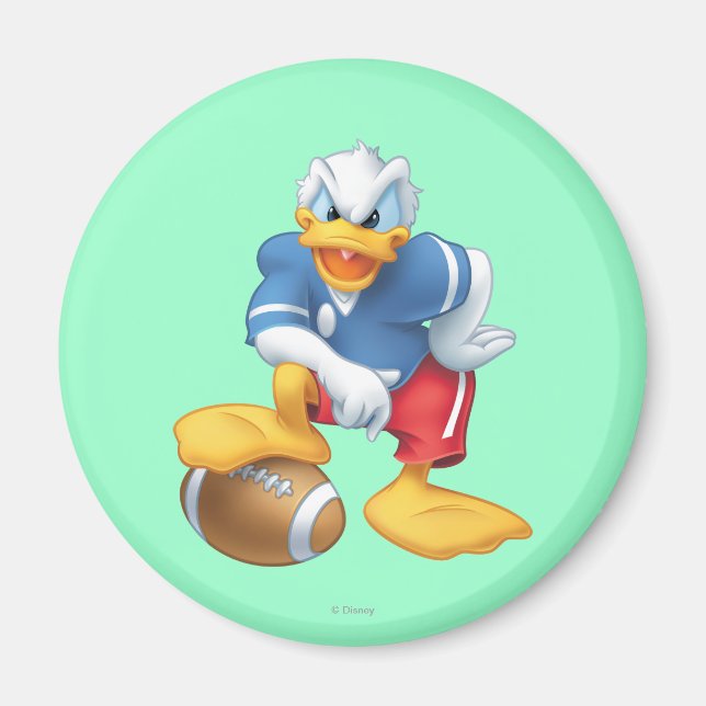 Aimant Donald Duck | Football (Devant)