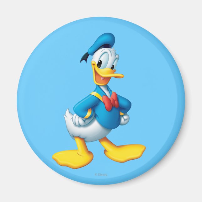 Aimant Donald Duck | Heureux (Devant)