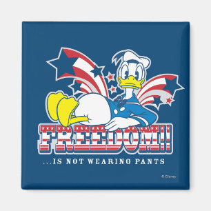 Aimant Donald Duck   Liberté
