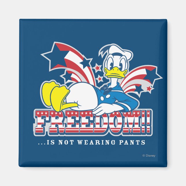 Aimant Donald Duck | Liberté (Devant)