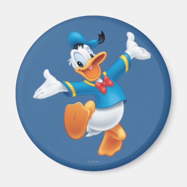 Aimant Donald Duck | Saut (Devant)