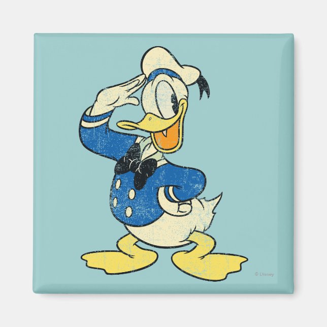 Aimant Donald Duck | VINTAGE (Devant)