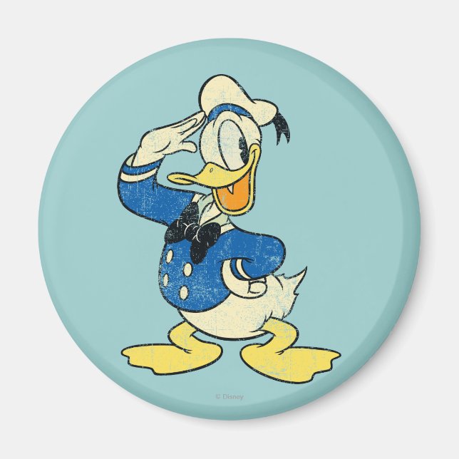 Aimant Donald Duck | VINTAGE (Devant)
