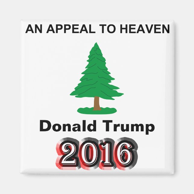 Aimant Donald Trump 2016 - Un Appel Au Ciel (Devant)