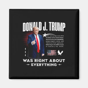 Aimant Donald Trump Avait Raison Sur Tout - Trump 20